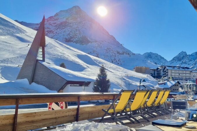 Terrasse AlpenHotel Seiler
